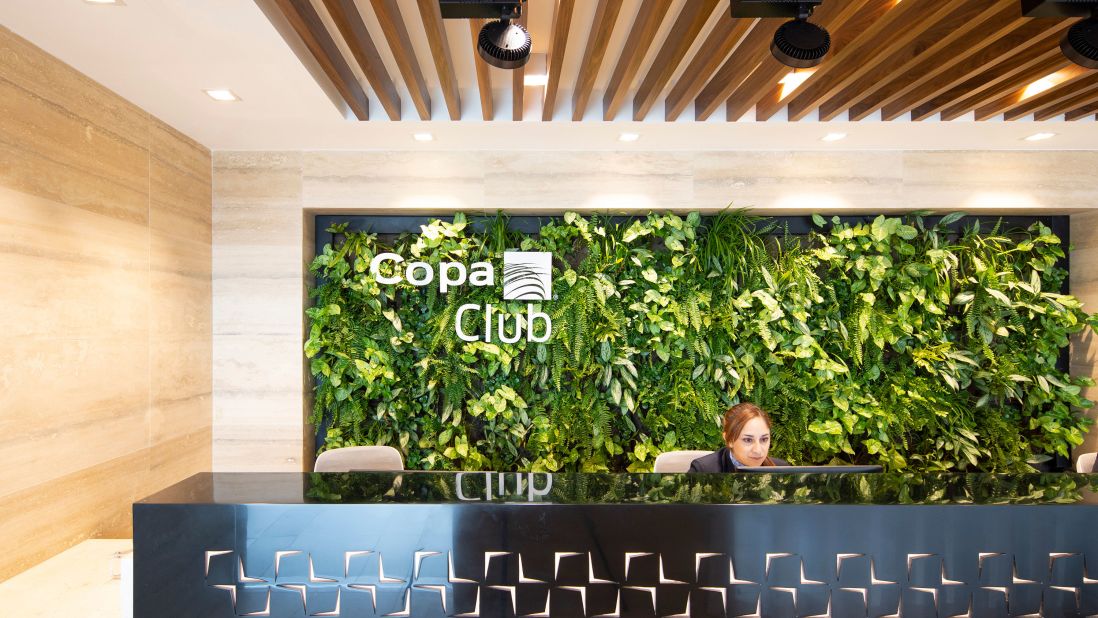 <strong>Copa Airlines</strong>: Loyola worked on this Copa Club Lounge at El Dorado International Airport: "We're still working with them on a lounge in Panama, a very large flagship lounge for Copa Airlines that is currently starting construction," he says. <em>Pictured here: Copa Club Lounge, El Dorado International Airport, Colombia </em>