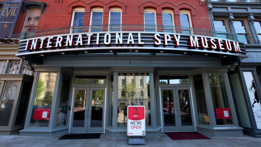 <strong>The International Spy Museum:</strong> Test out your code-breaking and secret-keeping skills at this interactive museum.