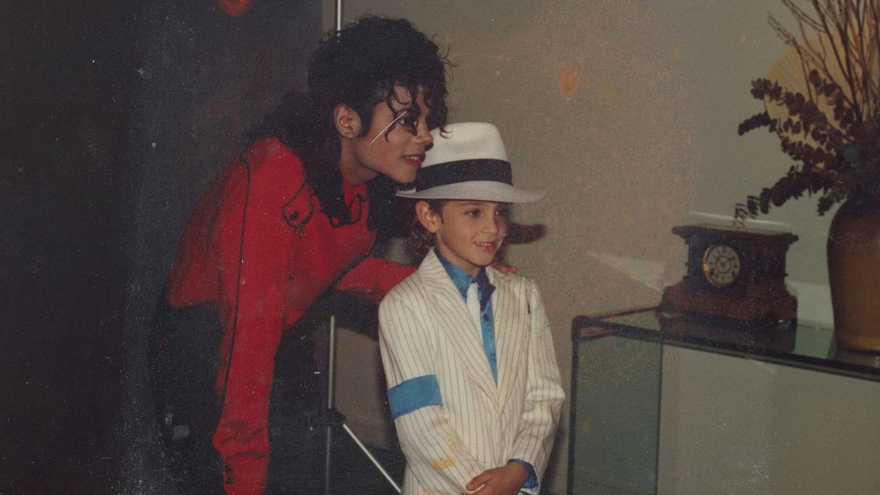 Michael Jackson pictured with Wade Robson, in a still from the documentary "Leaving Neverland."