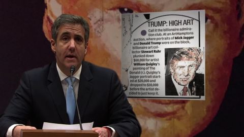 michael cohen testimony portrait