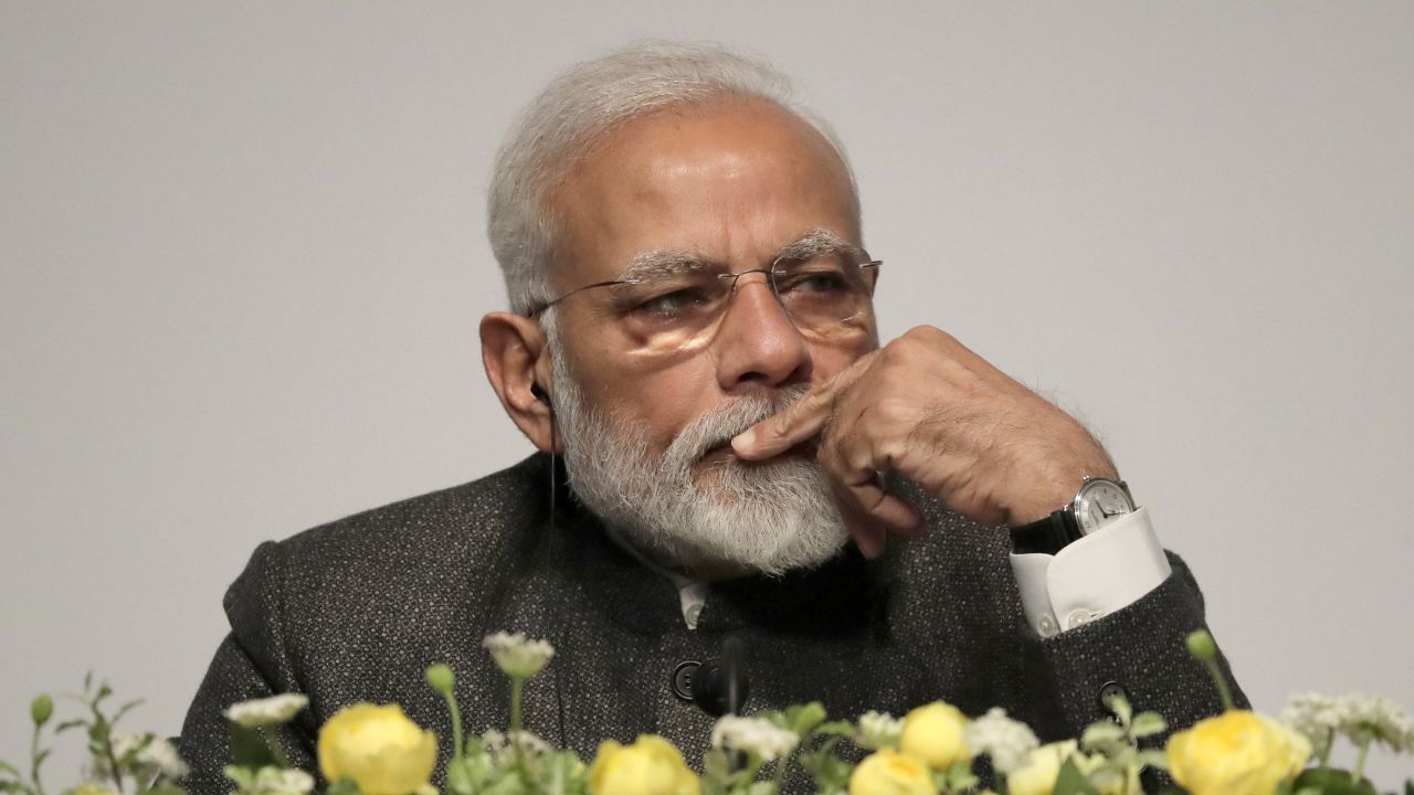 The growth slump is bad news for Prime Minister Narendra Modi as he seeks a second term in office.