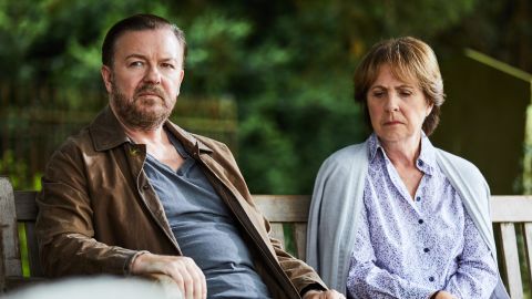 Ricky Gervais, Penelope Wilton in 'After Life'