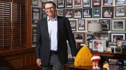 Former Yum! Brands CEO David Novak in his office at Yum! Brands' headquarters in Louisville, Kentucky.