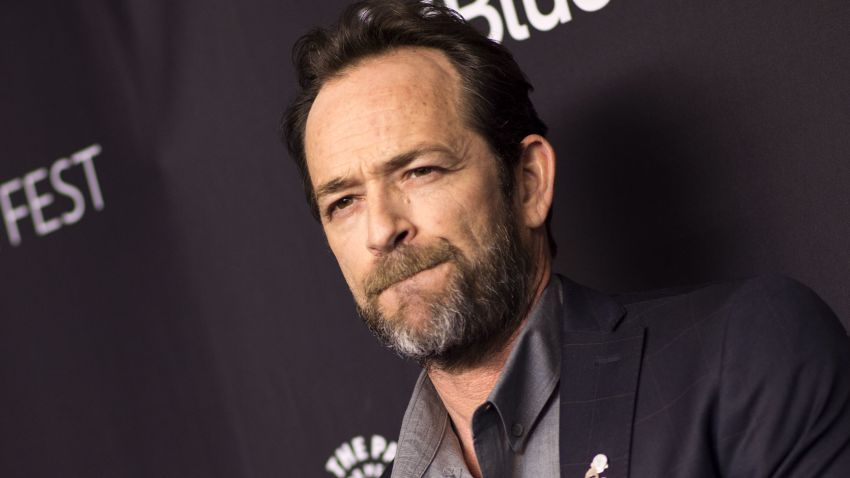 Actor Luke Perry attends The 2018 PaleyFest screening of "Riverdale" at the Dolby Theater on March 25, 2018, in Hollywood, California.