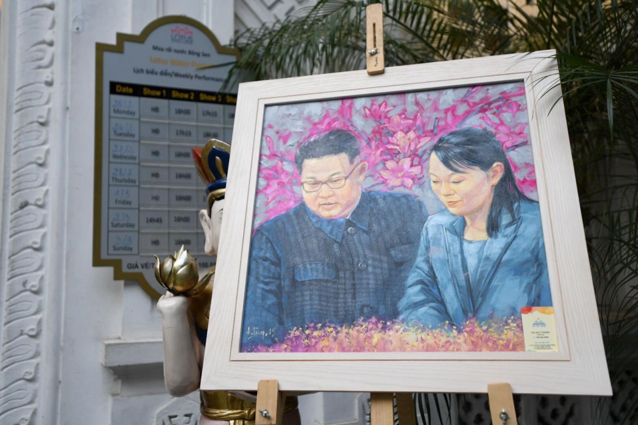 The other portrayed Kim Jong Un