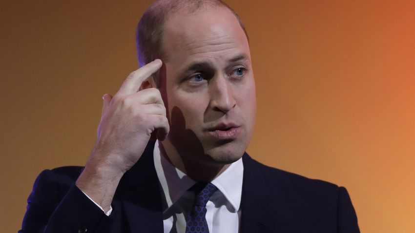 LONDON, ENGLAND - NOVEMBER 20: Prince William, Duke of Cambridge speaks on stage during a panel discussion at the inaugural 'This Can Happen' conference on November 20, 2018 in London, England. The conference brings together hundreds of delegates from the UK and further afield to share best practice in multiple different mental health fields. (Photo by Kirsty Wigglesworth - WPA Pool/Getty Images)