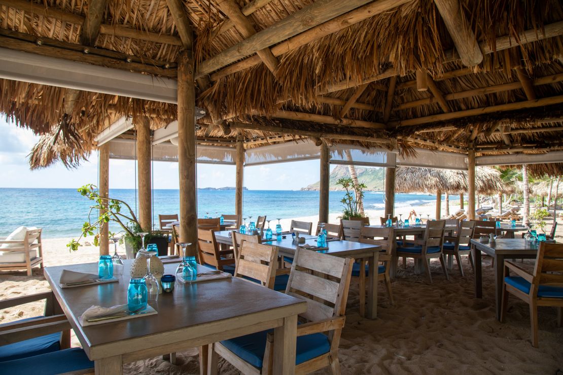 Le Toiny's Beach Club is the property's latest draw.