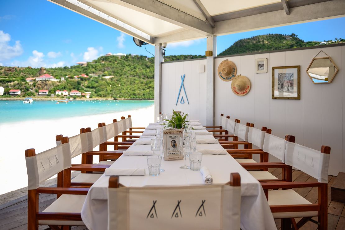 Nikki Beach Saint Barth is the sought-after beach club that also has good food.