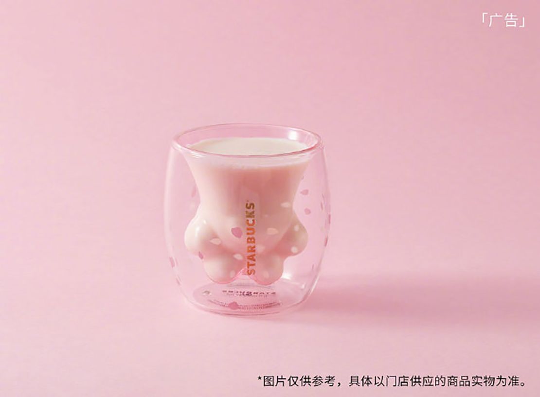 Starbucks sold the limited edition cat paw cups for about $30 each. Chinese customers couldn't get enough of them.