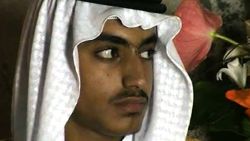 In this image from video released by the CIA, Hamza bin Laden is seen as an adult at his wedding. The never-before-seen video of Osama bin Laden's son and potential successor was released November 1, 2017, by the CIA in a trove of material recovered during the May 2011 raid that killed the al-Qaida leader at his compound in Pakistan. The one hourlong video shows Hamza bin Laden, sporting a trimmed mustache but no beard, at his wedding.