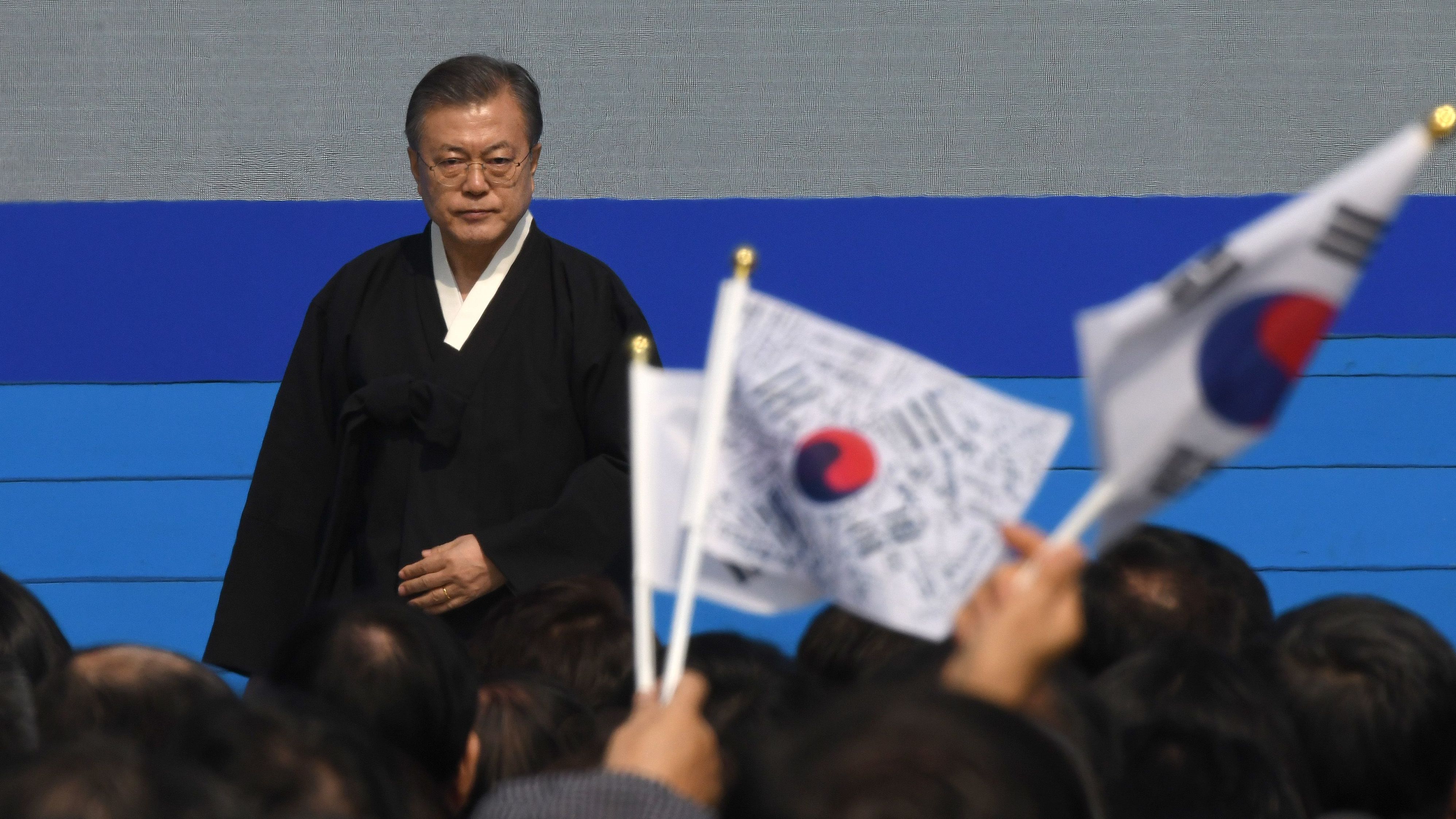 "Cruel treatment and abuse on athletes are legacies from old times that cannot be justified with any word," said President Moon Jae-in. 