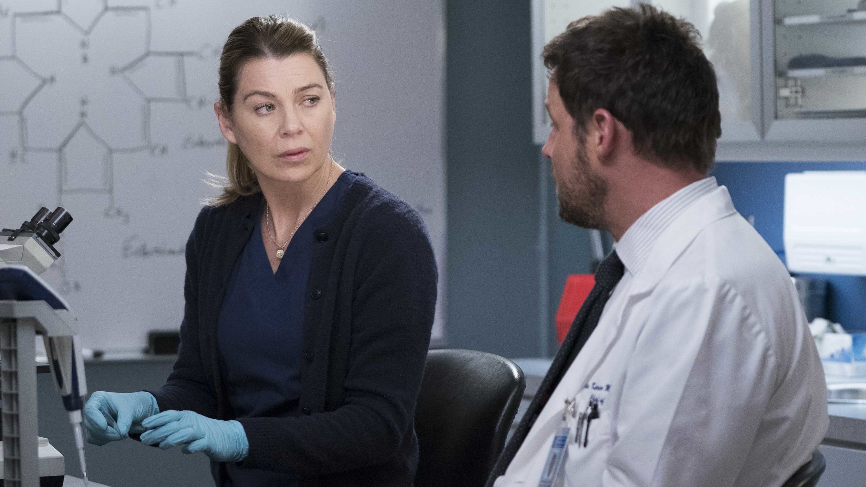 Ellen Pompeo stars as Dr. Meredith Grey on ABC's long-running series "Grey's Anatomy." 
