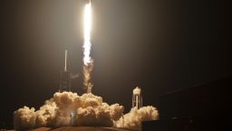 A two-stage SpaceX Falcon 9 rocket lifts off from Launch Complex 39A at NASA's Kennedy Space Center in Florida for Demo-1, the first uncrewed mission of the agency's Commercial Crew Program. Liftoff was at 2:49 a.m., March 2, 2019. The SpaceX Crew Dragon's trip to the International Space Station is designed to validate end-to-end systems and capabilities, leading to certification to fly crew. NASA has worked with SpaceX and Boeing in developing the Commercial Crew Program spacecraft to facilitate new human spaceflight systems launching from U.S. soil with the goal of safe, reliable and cost-effective access to low-Earth orbit destinations, such as the space station.