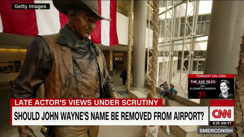Should John Wayne's name be removed from airport? _00005123.jpg