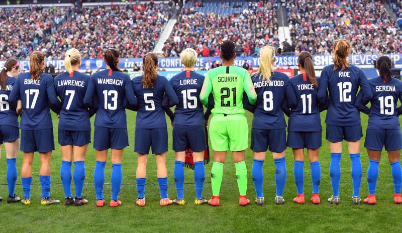 US women's soccer team honors Cardi B, Malala and Beyoncé on