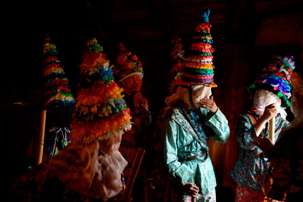 <strong>Carnival 2019:</strong> It's Carnival season around the world! People are celebrating and making merry before the more austere, solemn weeks of Lent. In the Pyrenees village of Lantz in northern Spain, people prepare to take part in an ancient rural Carnival on Sunday, March 3. Click through the gallery for more photos of Carnival celebrations around the globe in 2019: