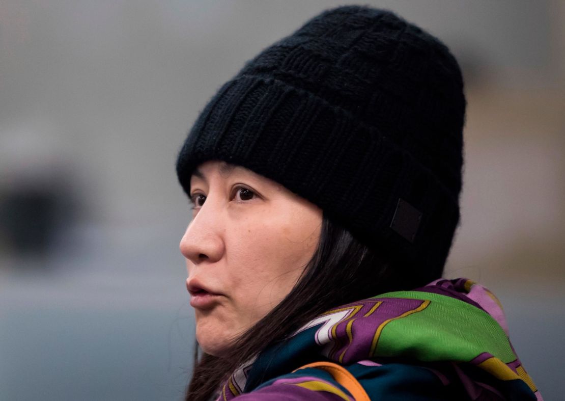Huawei Chief Financial Officer Meng Wanzhou is out on bail in Canada.