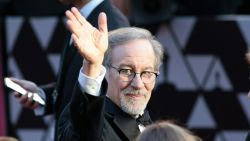 TOPSHOT - Director Steven Spielberg arrives for the 90th Annual Academy Awards on March 4, 2018, in Hollywood, California.  / AFP PHOTO / Kyle GRILLOT        (Photo credit should read KYLE GRILLOT/AFP/Getty Images)