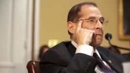 U.S. Rep. Jerrold Nadler (D-NY) listens during a House Rules Committee meeting at the U.S. Capitol February 25, 2019 in Washington, DC. The Democrat-led committee is meeting to consider a resolution to block the national emergency declaration that seeks to allow President Trump to shift spending to fund sections of a U.S.-Mexico border wall.