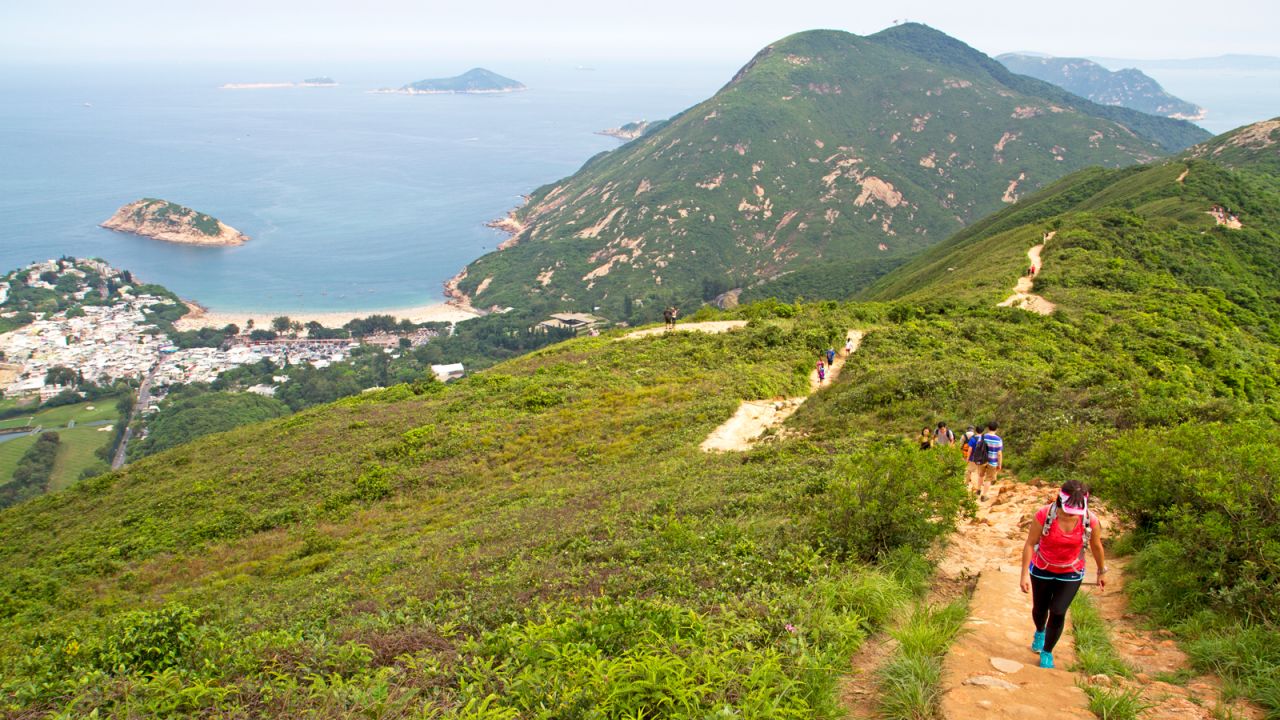 <strong>Dragon's Back, Hong Kong: </strong>This scenic path begins in a tree tunnel on the Shek O Road, before scaling Shek O Peak and ending at the beach at Tai Long Wan.
