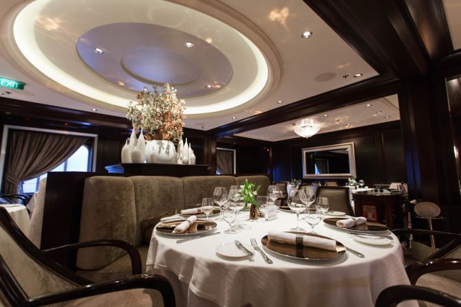 <strong>Best dining, large ship:</strong> Celebrity Equinox was ranked first for dining among large ships.