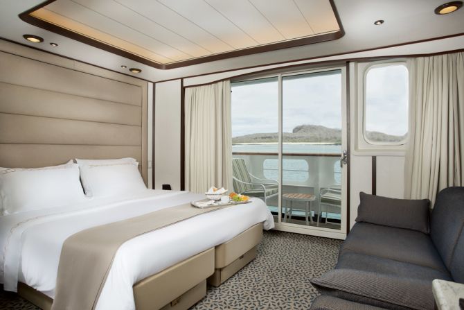 <strong>Best cruise overall, small ship: </strong>Silversea Cruises' Silver Galapagos ranked first in the small ship category.