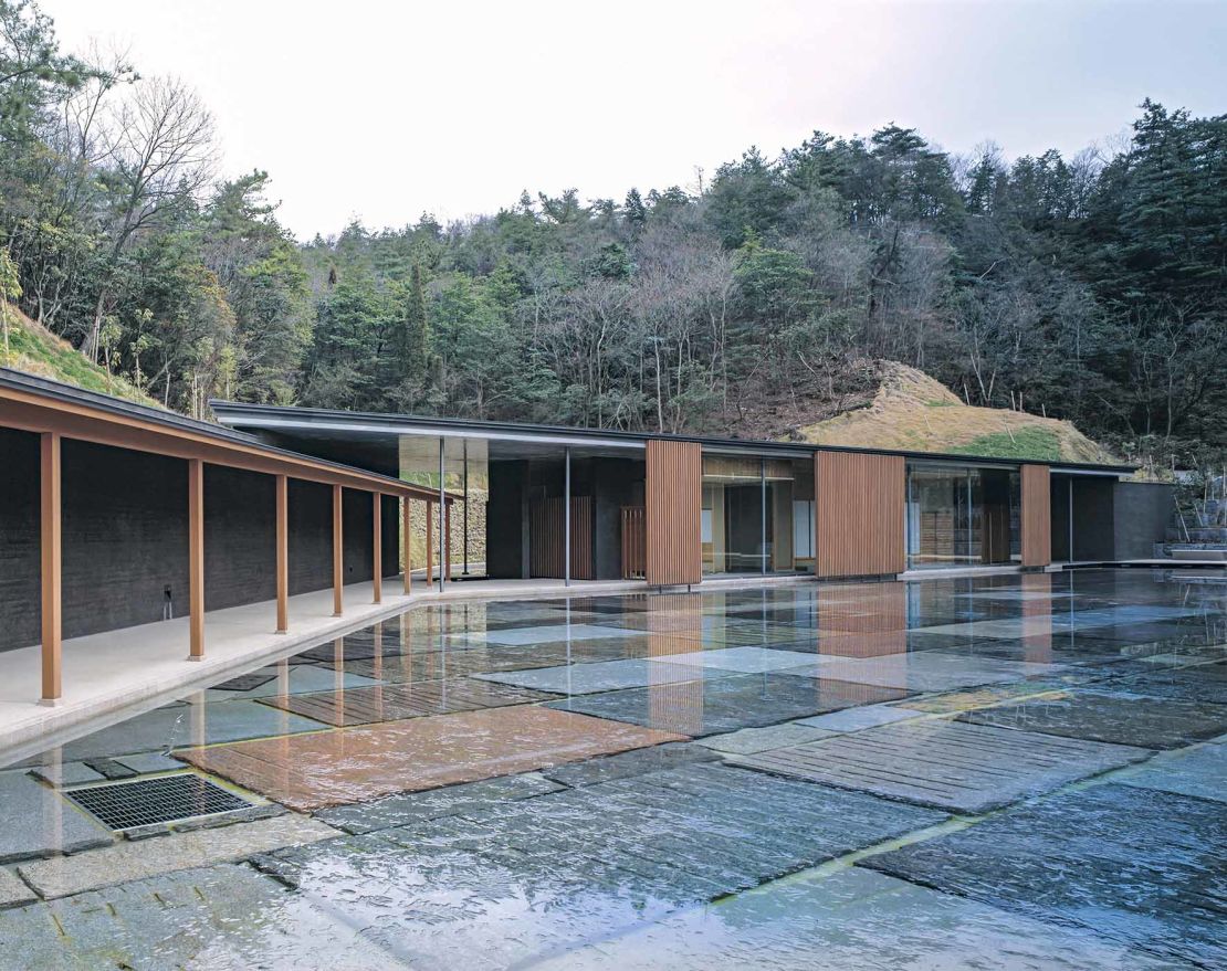The Isozaki-designed Ceramic Park Mino, a ceramics museum in Gifu, Japan.