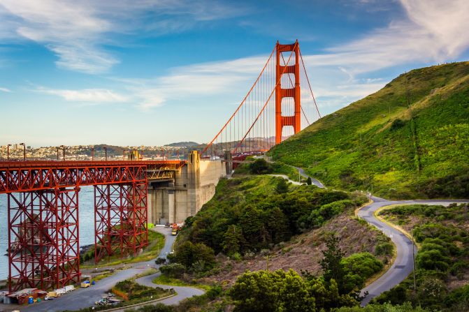 <strong>1. Golden Gate National Recreation Area, California: </strong>The country's most popular National Park Service site is actually 37 distinct sites spread across 80,000 acres north and south of the Golden Gate Bridge. They include Crissy Field in San Francisco, Muir Woods National Monument and Alcatraz Island, plus over 130 miles of trails and 1,200 historic structures.