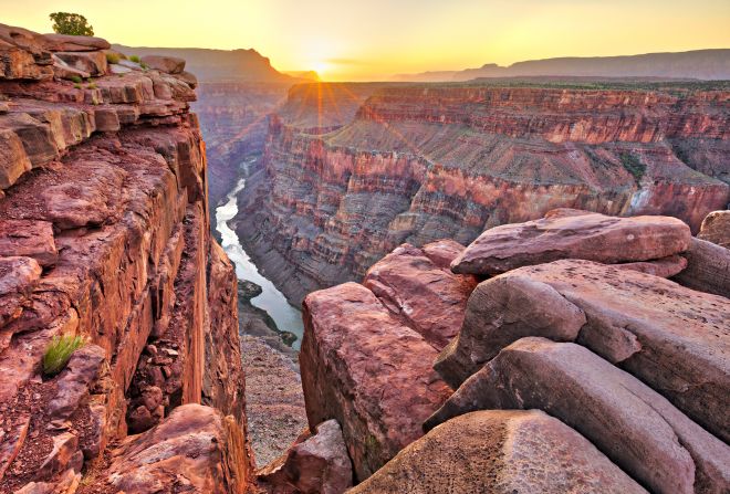 <strong>8. Grand Canyon National Park, Arizona: </strong>The second most popular national park, the Grand Canyon was first protected as a national monument by then-President Theodore Roosevelt in 1908. Congress passed legislation in 1919 to make a national park, and <a  target="_blank">the unit celebrated its centennial on February 26, 2019. </a>