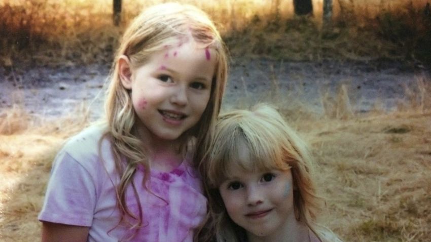 This undated photo provided by the Humboldt County Sheriff's Office shows Leia Carrico, 8, left, and her sister Caroline Carrico, 5, as they seek the public's help in locating them. More than 100 law enforcement personnel are searching for the two young sisters who've been missing from their Northern California home since Friday, March 1, 2019, last seen around 2:30 p.m. Friday outside their home in Benbow, a small community about 200 miles (320 kilometers) northwest of Sacramento. (Humboldt County Sheriff's Office via AP)