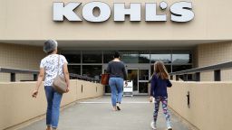 SAN RAFAEL, CA - AUGUST 21:  Customers enter a Kohl's store on August 21, 2018 in San Rafael, California. Kohl's reported better than expected second quarter earnings with earnings of $292 million, or $1.76 per share. Analysts had expected $1.65 per share.  (Photo by Justin Sullivan/Getty Images)