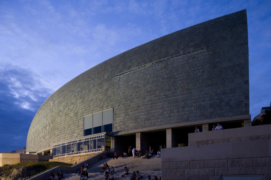 The Domus museum in La Coruna, Galicia.