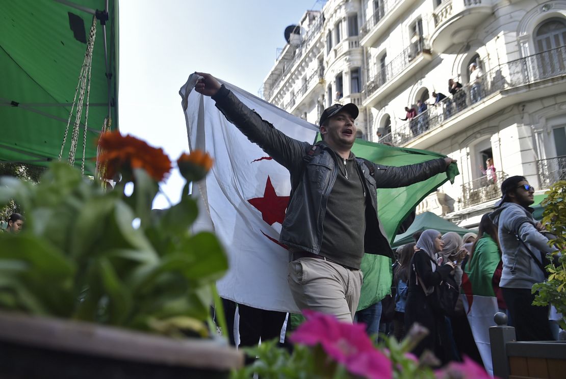 Algerians returned to the streets of the capital on Tuesday.