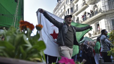 Algerians returned to the streets of the capital on Tuesday. 
