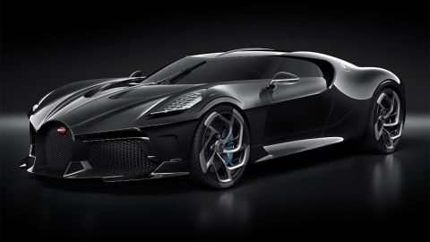 La Voiture Noire has the same 16-cylinder engine as the $3 million Chiron on which it is based. 