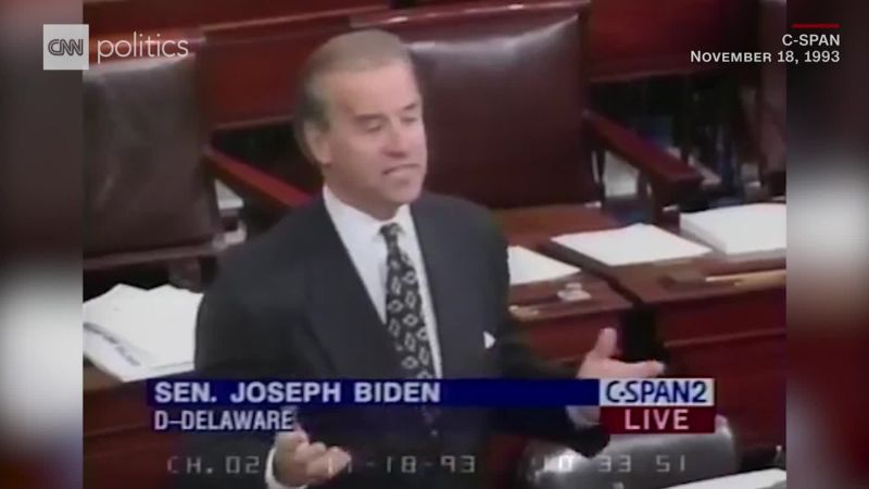 Biden In 1993 Speech Pushing Crime Bill Warned Of 'predators On Our ...