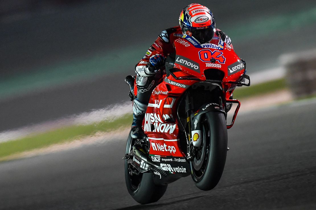 Andrea Dovizioso of Ducati.