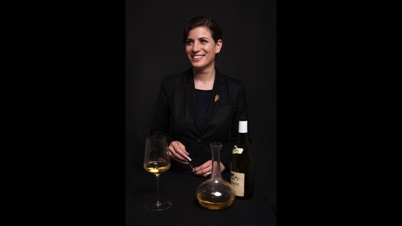Sommelier Paz Levinson is a chef sommelier at Anne Sophie Pic Restaurant Group in France.