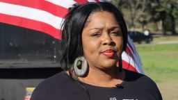 Makitha Griffin lost five relatives in the Alabama tornadoes and has been volunteering to feed first responders and families in need in Lee County.
