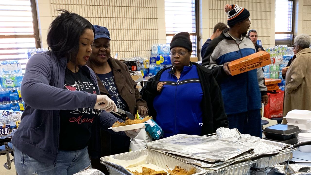 Makitha Griffin has been feeding first responders after losing five family members to the tornadoes.