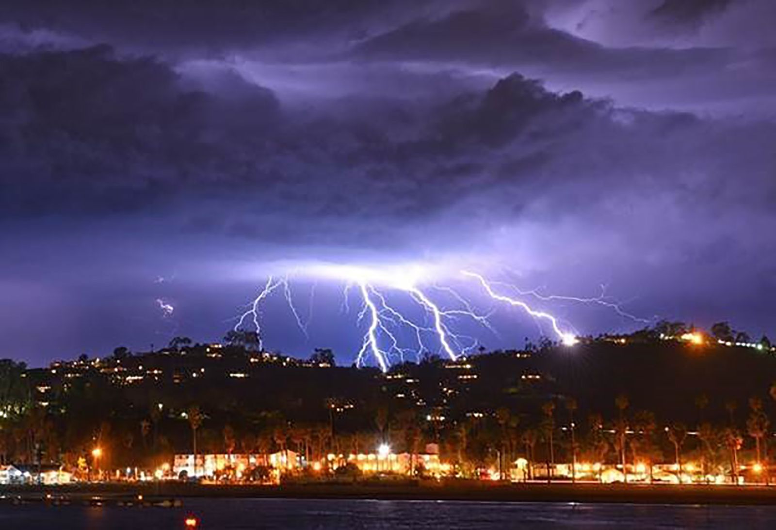 The Story Behind Los Angeles's Rare Lightning Storm Photos