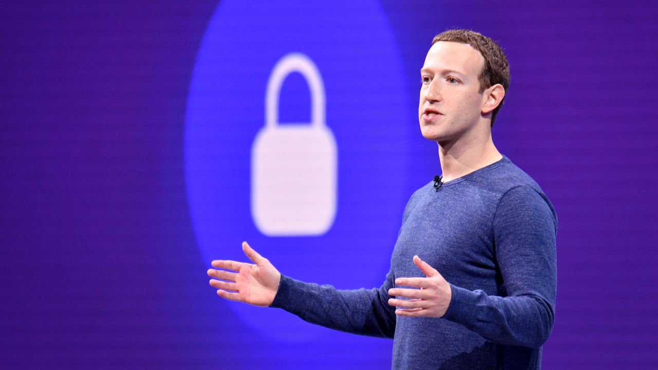 Facebook CEO Mark Zuckerberg speaks during the annual F8 summit at the San Jose McEnery Convention Center in San Jose, California on May 1, 2018.