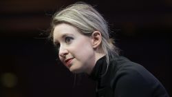 Elizabeth Holmes, founder and CEO of Theranos, speaks at the Fortune Global Forum in San Francisco, Monday, Nov. 2, 2015. (AP Photo/Jeff Chiu)