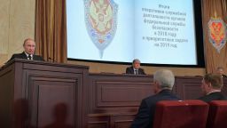 Vladimir Putin stated that Russian security services stopped nearly 600 spies last year, while speaking at a board meeting of the Federal Security Service (FSB). 