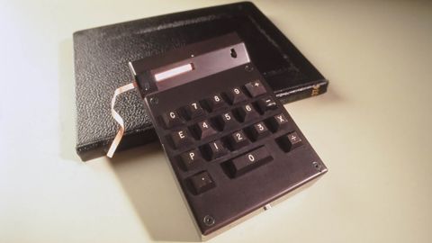 The hand-held calculator that Jerry Merryman and his fellow engineers invented is now part of the collection at the Smithsonian in Washington.
