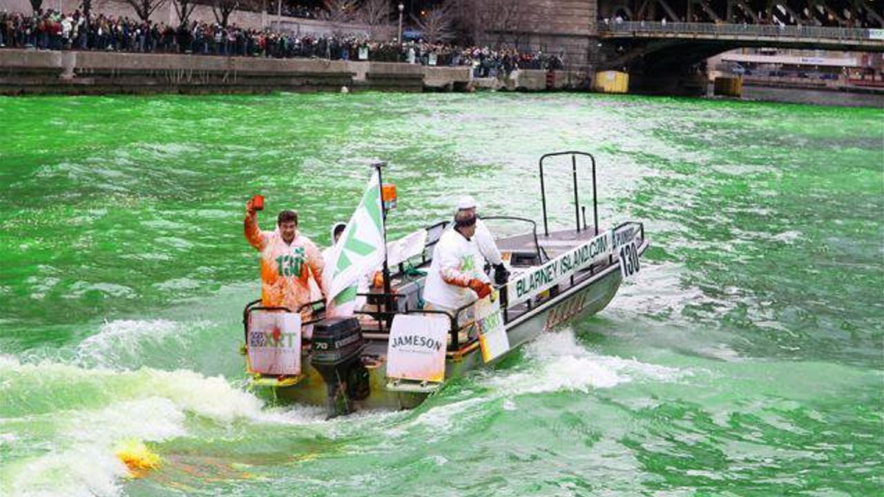 Meet the man who dyes the Chicago River green for St. Patrick's Day | CNN