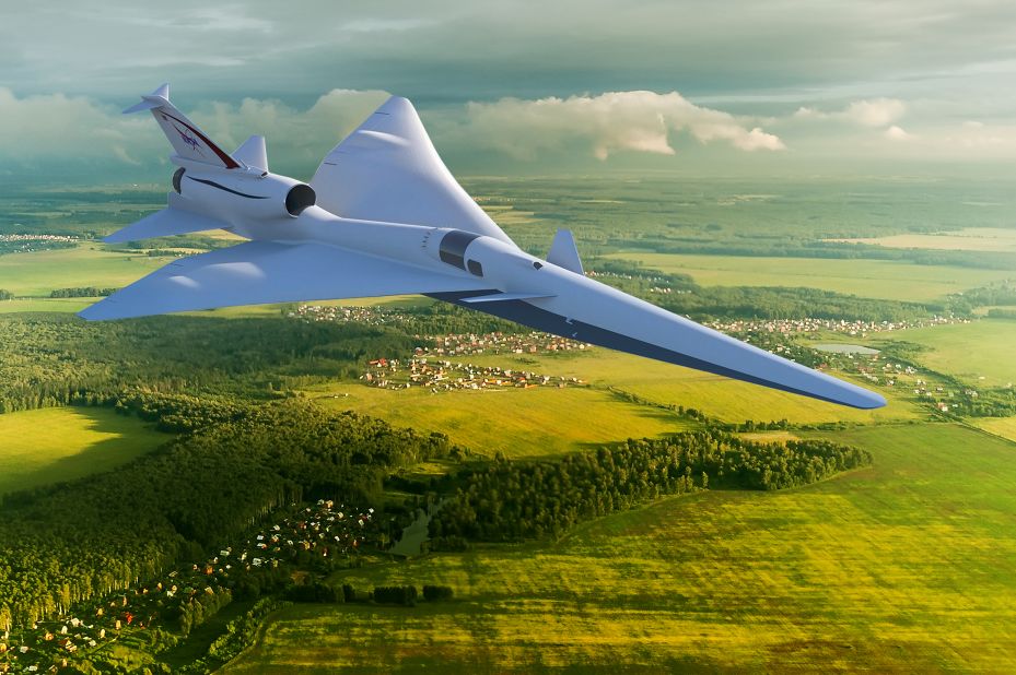 <strong>Quiet revolution: </strong>The X-59 Quiet SuperSonic Technology X-plane, or QueSST, is designed so that when flying supersonic, people on the ground will hear nothing more than a quiet sonic thump.