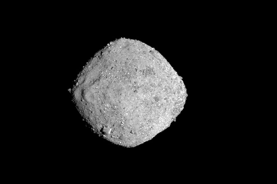 OSIRIS-REx pulled within 12 miles of the diamond-shaped space rock when it arrived at the asteroid on December 3, 2018.