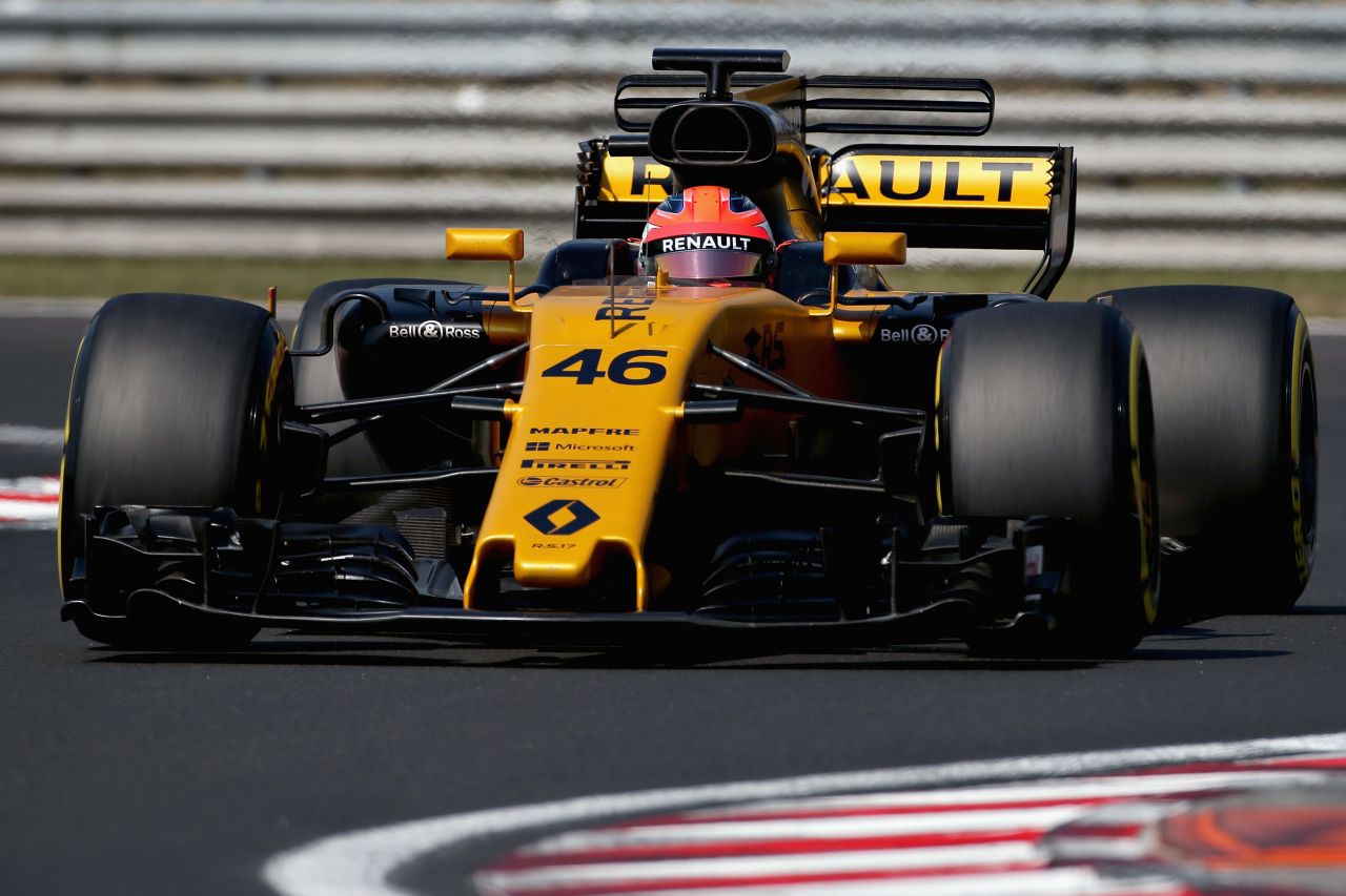 The first signs of an F1 return came at Renault for whom he tested but the team opted against signing him.