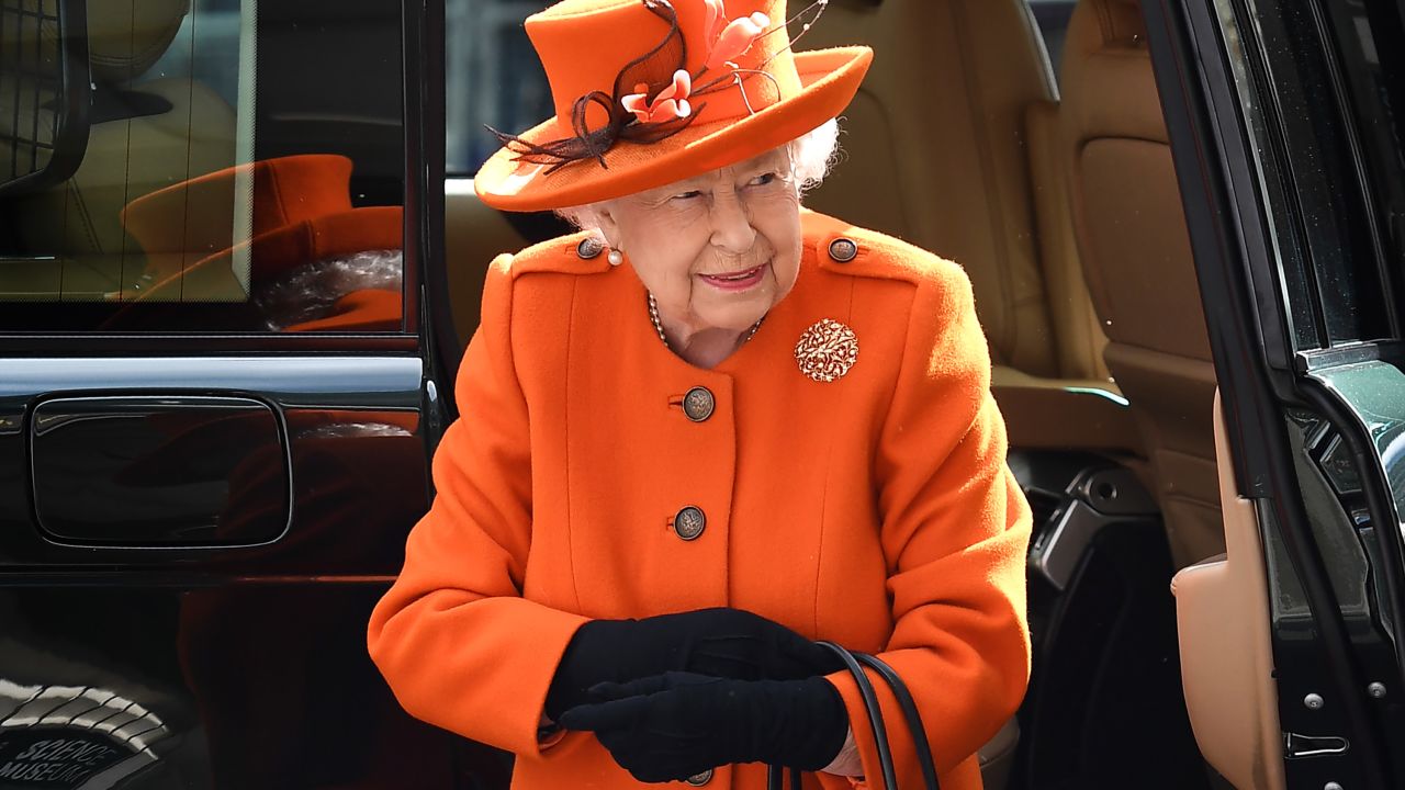 LONDON, ENGLAND - MARCH 07:  Queen Elizabeth II arrives for her to visit to The Science Museum on March 07, 2019 in London, England. Queen Elizabeth II visited the museum to announce its summer exhibition, 'Top Secret', and unveil a new space for supporters, to be known as the Smith Centre. (Photo by Jeff Spicer/Getty Images)